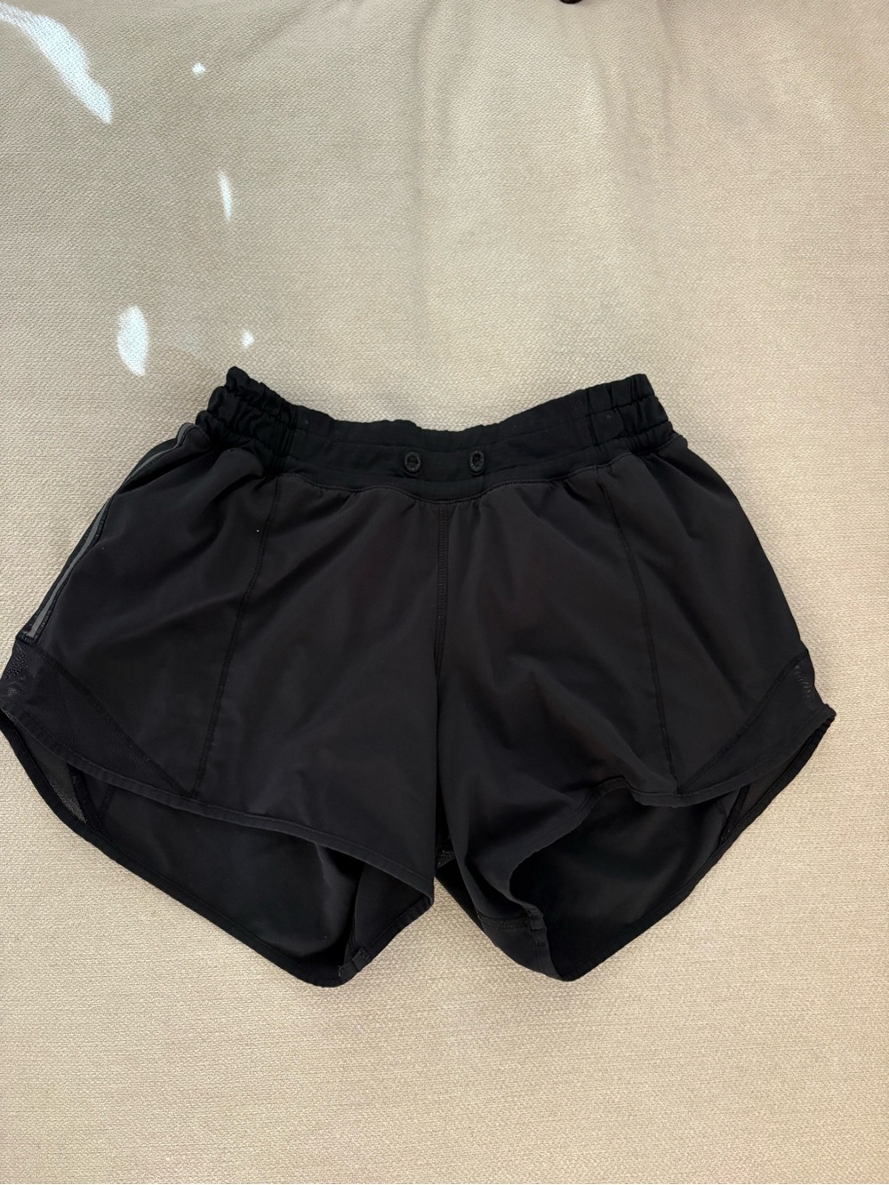 Lululemon Black Running Shorts